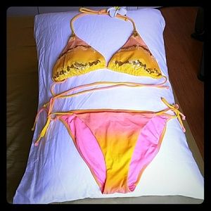 Beautiful Sunrise Ombre Bikini